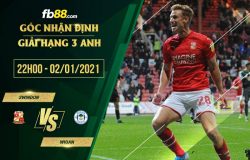 fb88-soi kèo Swindon Town vs Wigan Athletic