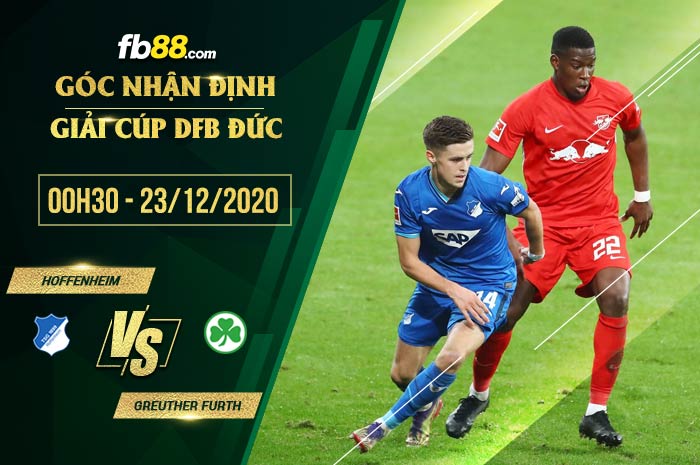 fb88-soi kèo TSG Hoffenheim vs Greuther Furth