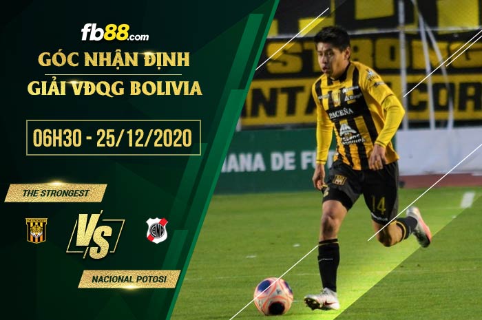 fb88-soi kèo The Strongest vs Nacional Potosi