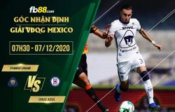 fb88-soi kèo U.N.A.M. vs Cruz Azul