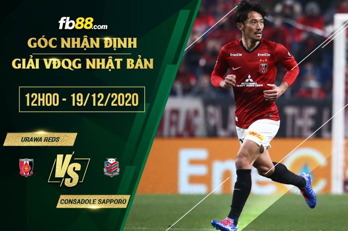 fb88-soi kèo Urawa Red Diamonds vs Consadole Sapporo