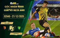 fb88-soi kèo Watford vs Norwich