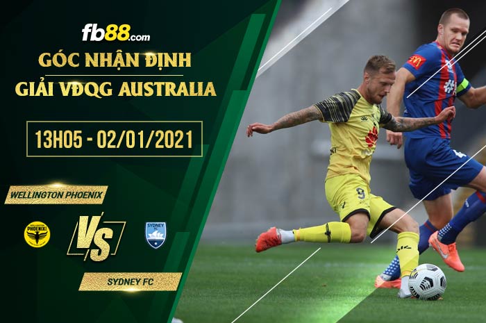 fb88-soi kèo Wellington Phoenix vs Sydney FC