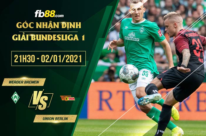 fb88-soi kèo Werder Bremen vs Union Berlin