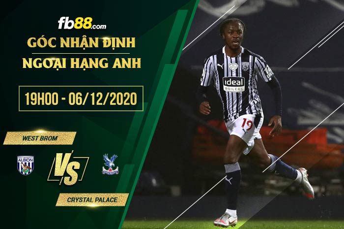 fb88-soi kèo West Bromwich vs Crystal Palace
