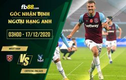 fb88-soi kèo West Ham vs Crystal Palace