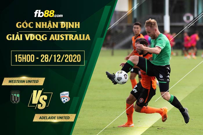 fb88-soi kèo Western United vs Adelaide United