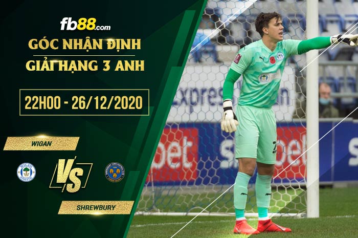 fb88-soi kèo Wigan Athletic vs Shrewsbury Town