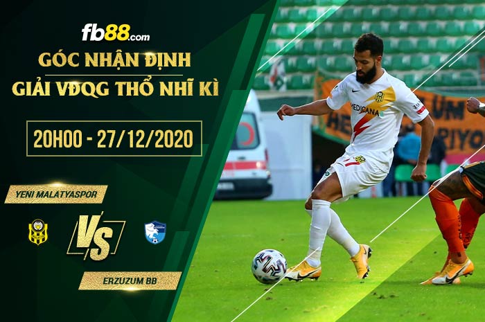 fb88-soi kèo Yeni Malatyaspor vs Erzurum BB