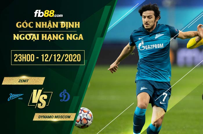 fb88-soi kèo Zenit vs Dynamo Moscow