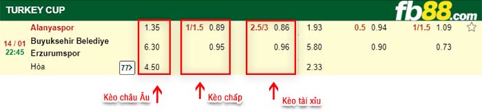 fb88-kèo chấp Alanyaspor vs BB Erzurumspor