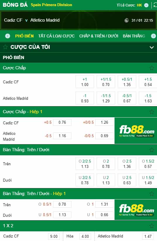 fb88-kèo nhà cái Cadiz vs Atletico Madrid