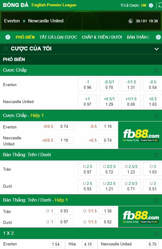 fb88-kèo nhà cái Everton vs Newcastle