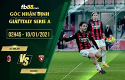 fb88-soi kèo AC Milan vs Torino.