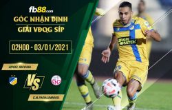 fb88-soi kèo APOEL Nicosia vs E.N.Paralimniou