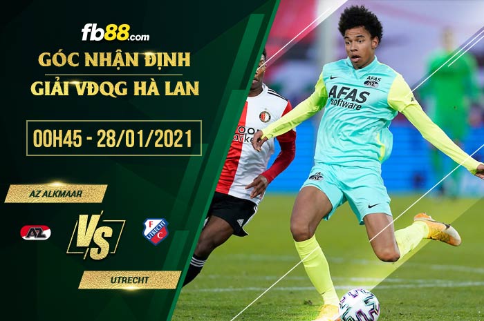 fb88-soi kèo AZ Alkmaar vs Utrecht