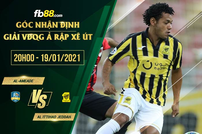 fb88-soi kèo Al-Ameade vs Al Ittihad Jeddah