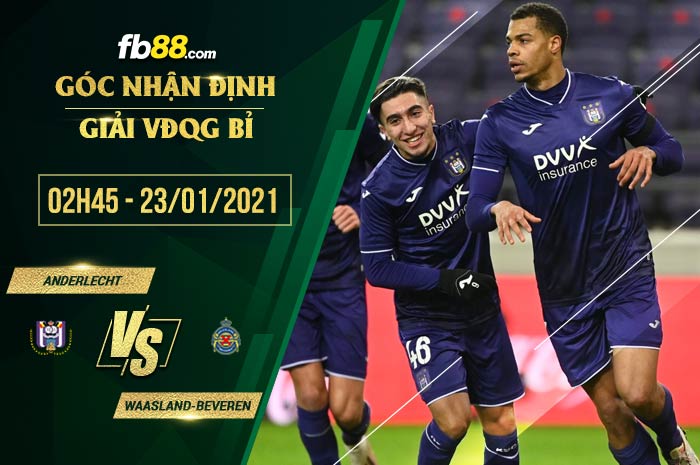 fb88-soi kèo Anderlecht vs Waasland-Beveren