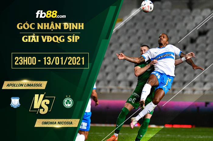 fb88-soi kèo Apollon Limassol vs Omonia Nicosia