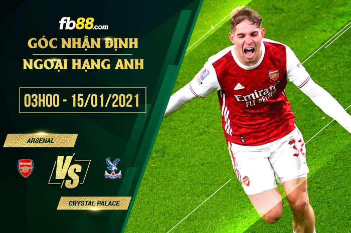fb88-nhận định kèo bóng đá Arsenal vs Crystal Palace