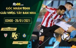 fb88-soi kèo Athletic Bilbao vs Getafe