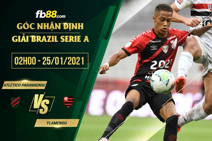 fb88-soi kèo Atletico Paranaense vs Flamengo