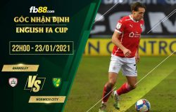 fb88-soi kèo Barnsley vs Norwich City