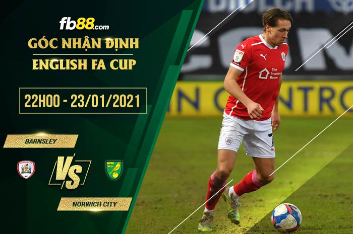 fb88-soi kèo Barnsley vs Norwich City