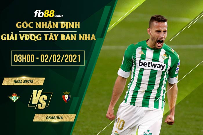 fb88-soi kèo Betis vs Osasuna