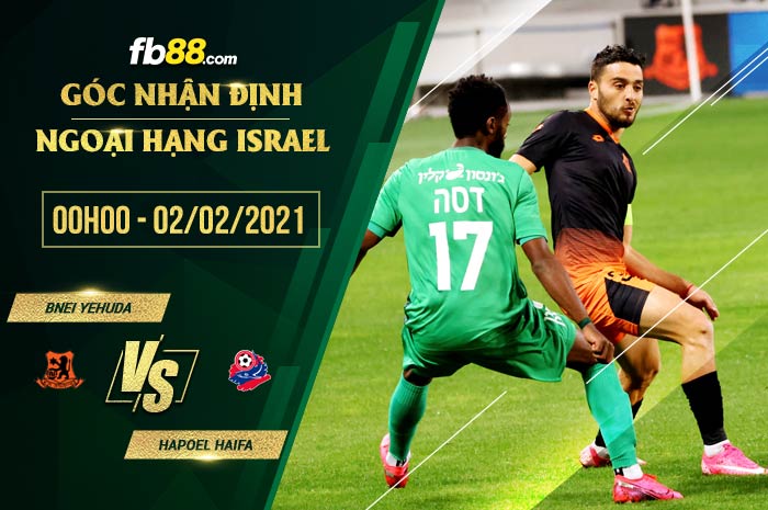 fb88-soi kèo Bnei Yehuda vs Hapoel Haifa