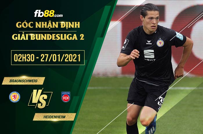 fb88-soi kèo Braunschweig vs Heidenheim