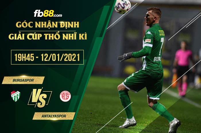 fb88-soi kèo Bursaspor vs Antalyaspor