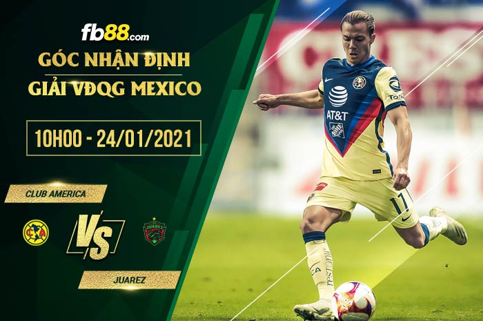 fb88-soi kèo Club America vs FC Juarez