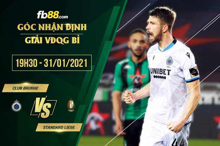 fb88-soi kèo Club Brugge vs Standard Liege