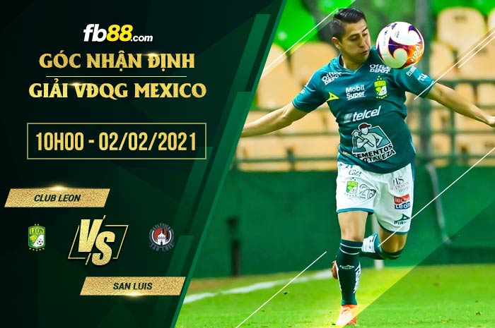 fb88-soi kèo Club Leon vs San Luis