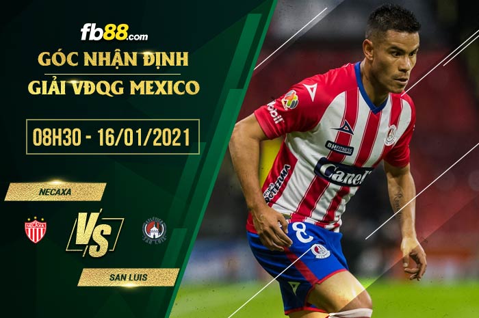 fb88-soi kèo Club Necaxa vs Atletico San Luis