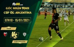 fb88-soi kèo Colon vs Club Cipolletti