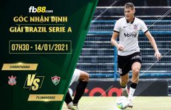 fb88-soi kèo Corinthians Paulista vs Fluminense