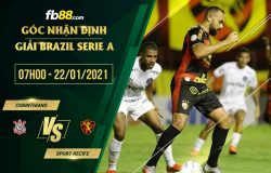 fb88-soi kèo Corinthians vs Sport Club Recife