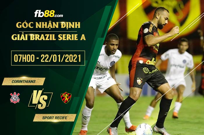 fb88-soi kèo Corinthians vs Sport Club Recife