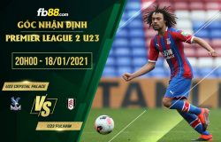 fb88-soi kèo Crystal Palace U23 vs Fulham U23