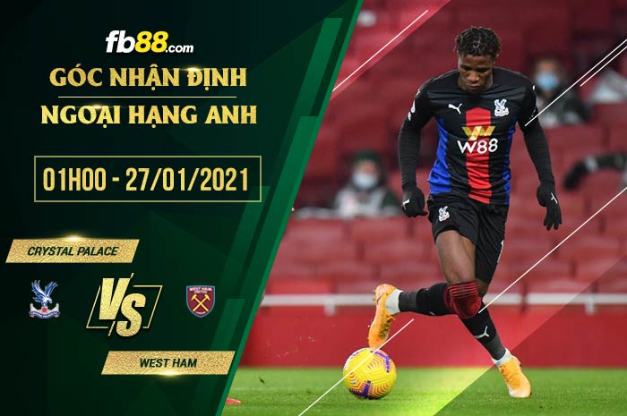 fb88-soi kèo Crystal Palace vs West Ham