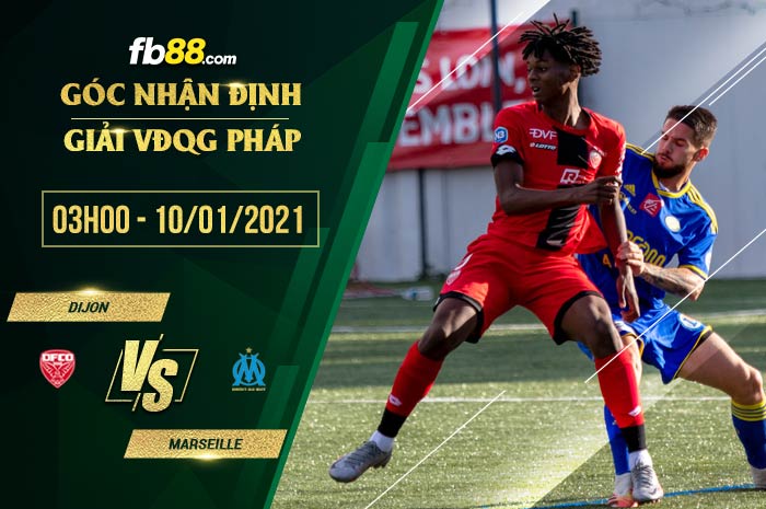 fb88-soi kèo Dijon vs Marseille