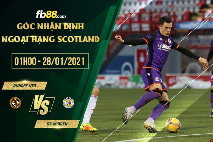 fb88-soi kèo Dundee Utd vs St. Mirren