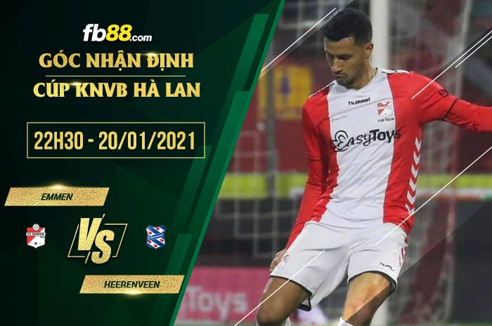 fb88-soi kèo Emmen vs Heerenveen