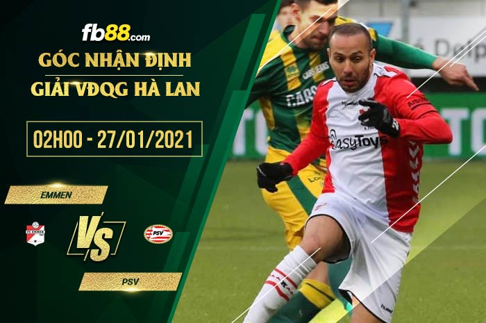 fb88-soi kèo Emmen vs PSV