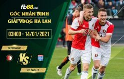 fb88-soi kèo Feyenoord Rotterdam vs FC Zwolle