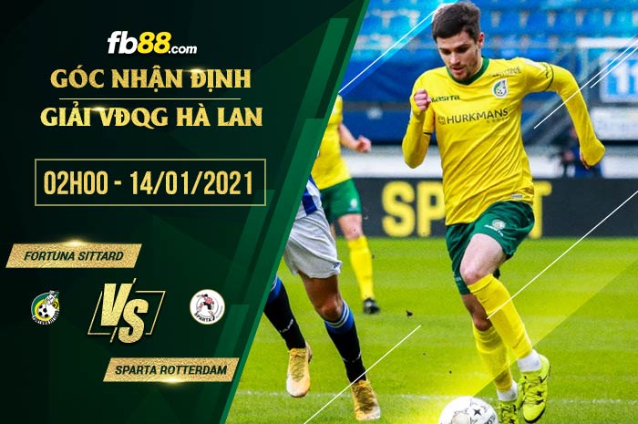 fb88-soi kèo Fortuna Sittard vs Sparta Rotterdam