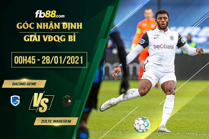 fb88-soi kèo Genk vs Zulte Waregem
