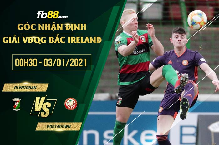 fb88-soi kèo Glentoran vs Portadown